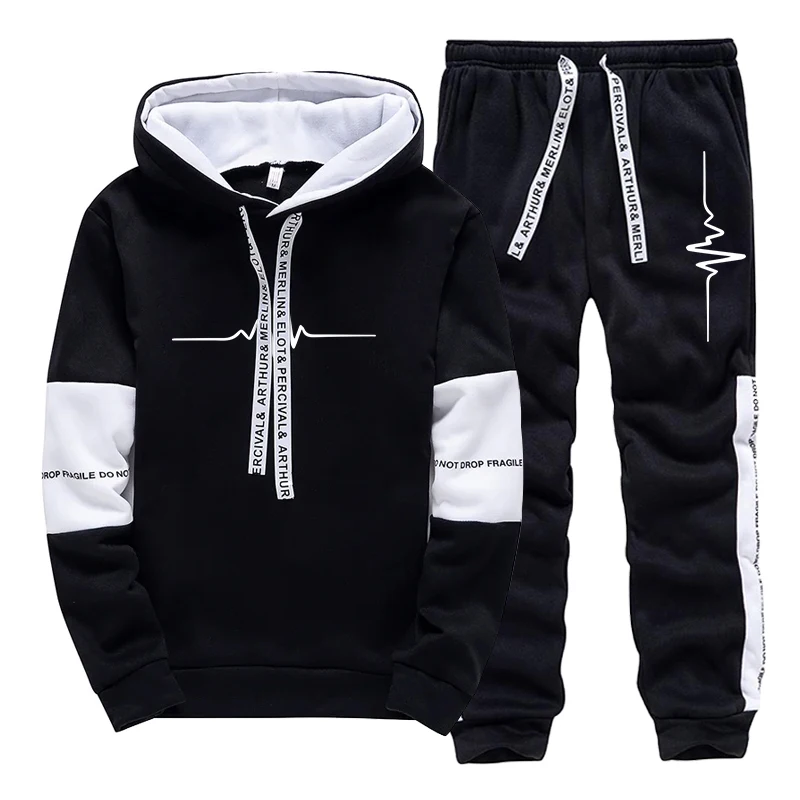 Winter Clothing Men - Men's Tracksuit Quality Casual Hooded Sweatshirts