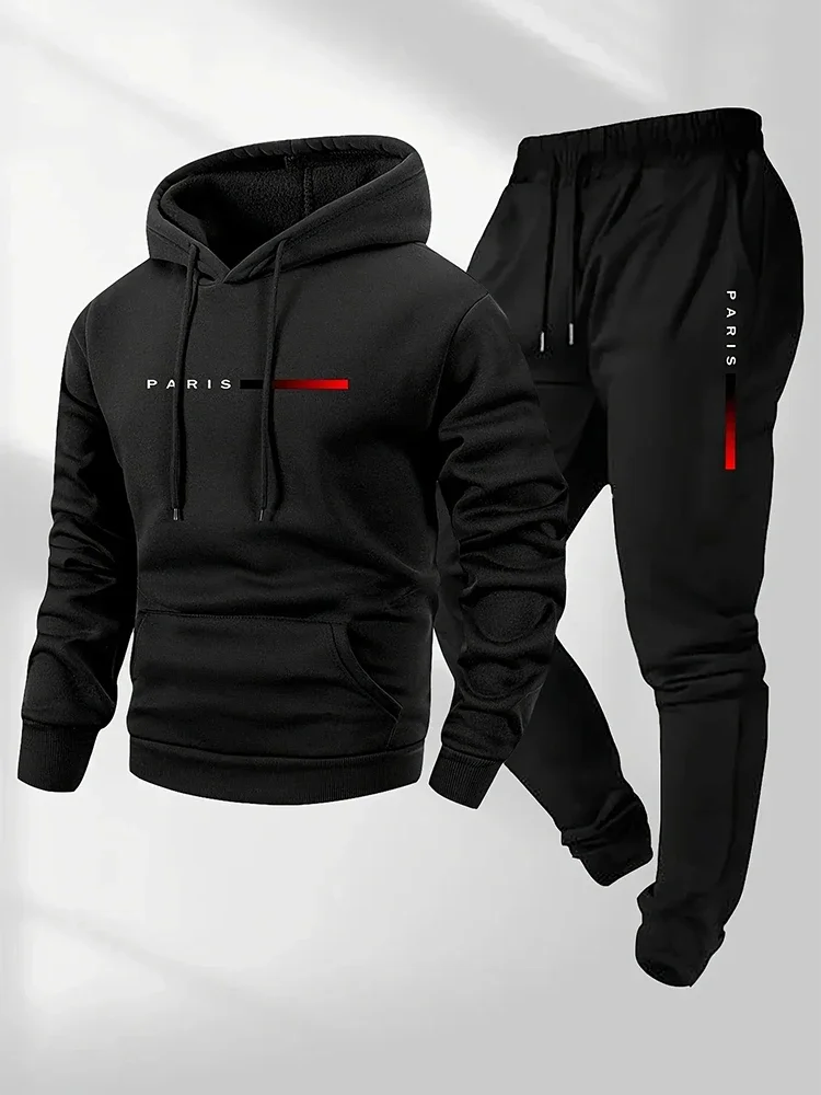 Winter Clothing Men - Daily Casual Sports Jogging Suit Pure