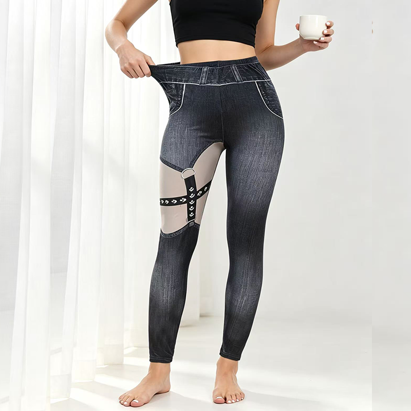 Winter Clothing On Sale - Women's Elegant All-Season Wear Faux Denim