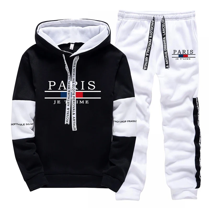 Hot Sales Men's Tracksuit Prin - огляд і ціна Winter Clothing Men