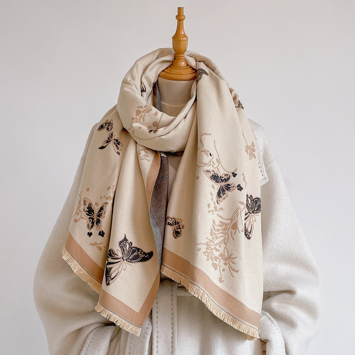 Women Imitation Cashmere Scarf - огляд і ціна Cashmere Scarf Wrap
