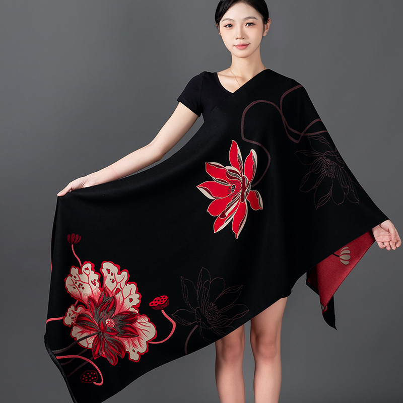 Women Winter Shawl Cashmere Sc - огляд і ціна Cashmere Scarf Wrap