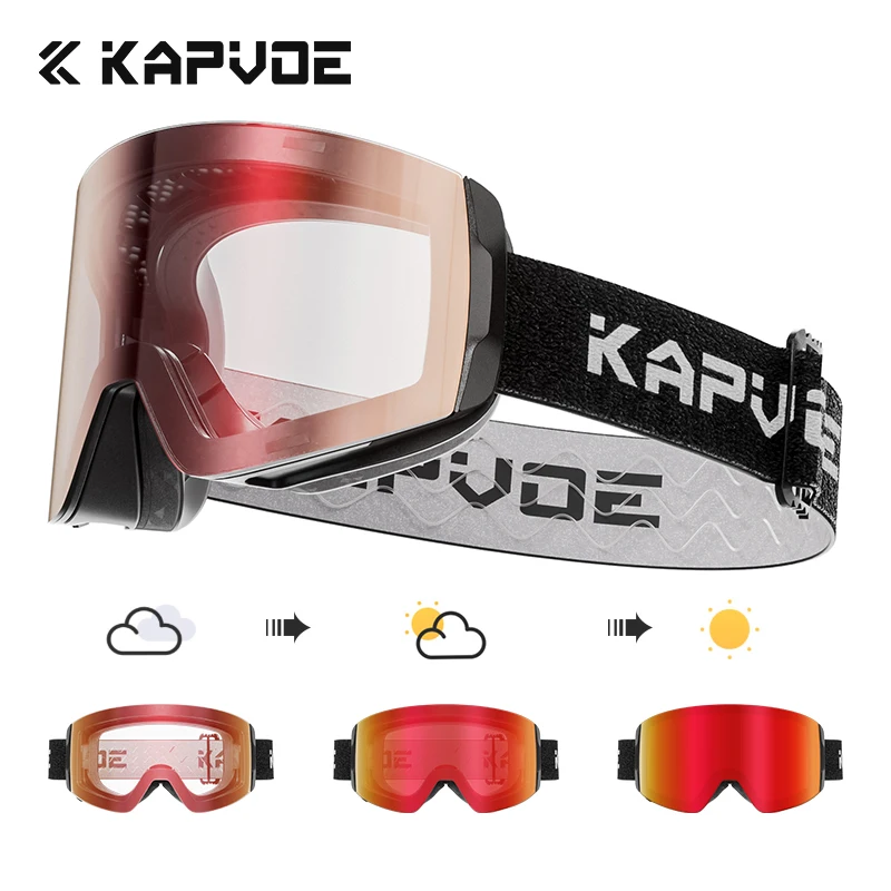 KAPVOE Magnetic Snow Goggles D - огляд і ціна Snow Goggle Uv