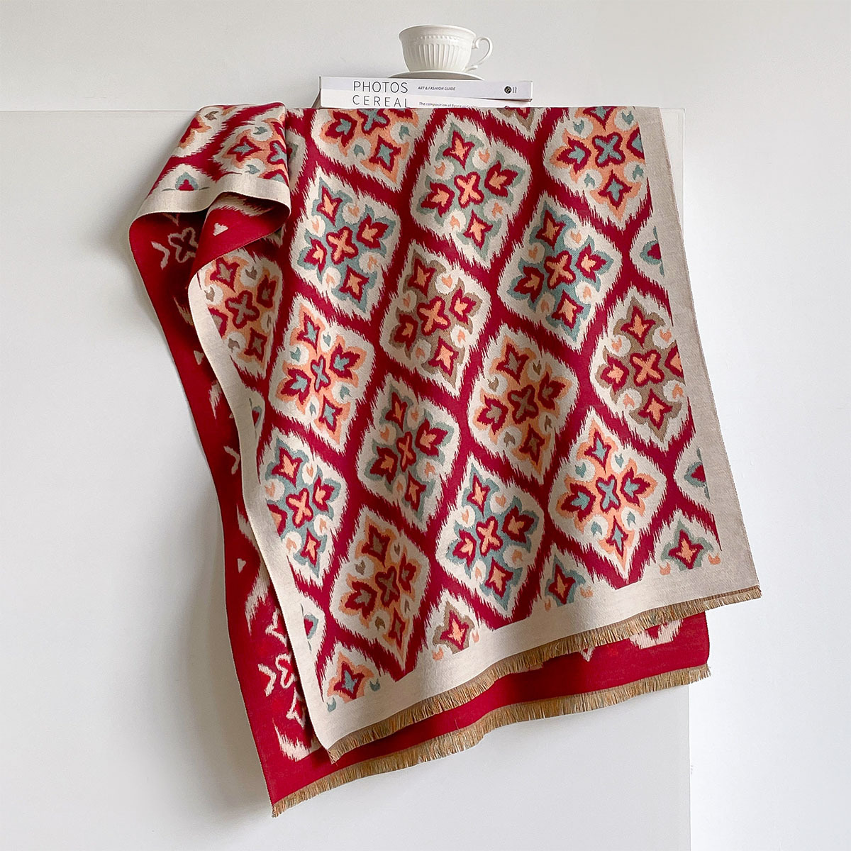 Women Reversible Imitation Cas - огляд і ціна Cashmere Scarf Wrap