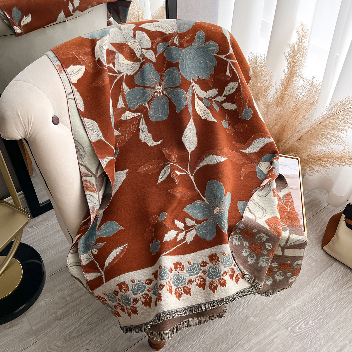 Women Thicken Luxury Winter Pa - огляд і ціна Cashmere Scarf Wrap