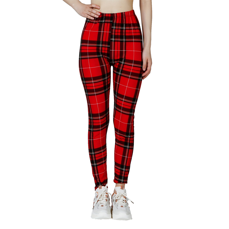 Red Checkered WOMEN'S Sports a - огляд і ціна Winter Clothing On Sale