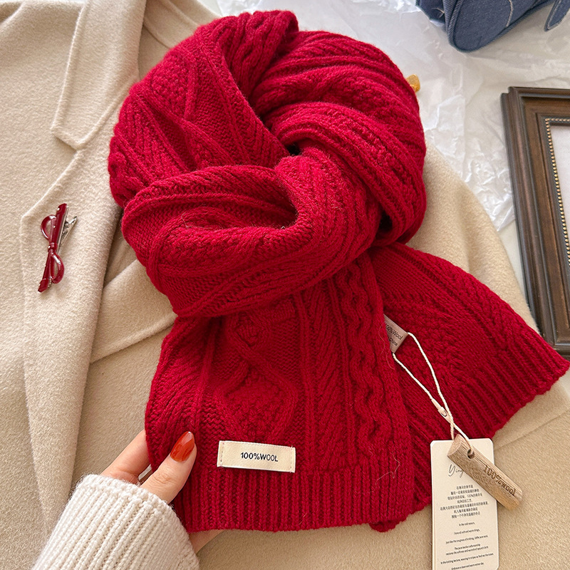 Luxury 100% Wool Scarf Women M - огляд і ціна Cashmere Scarf Wrap