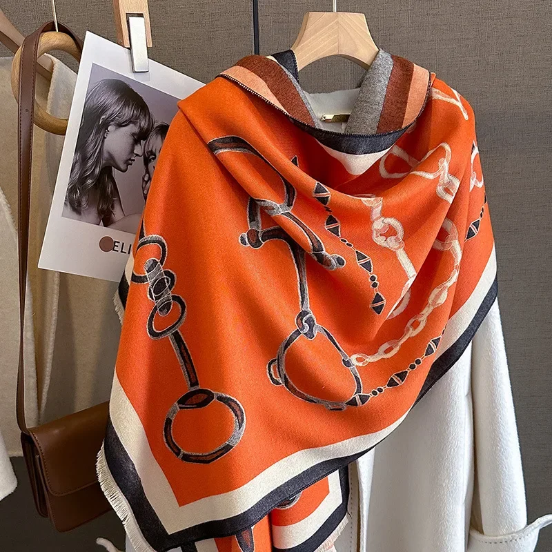 2024 Luxury Warm Pashmina Shaw - огляд і ціна Cashmere Scarf Wrap