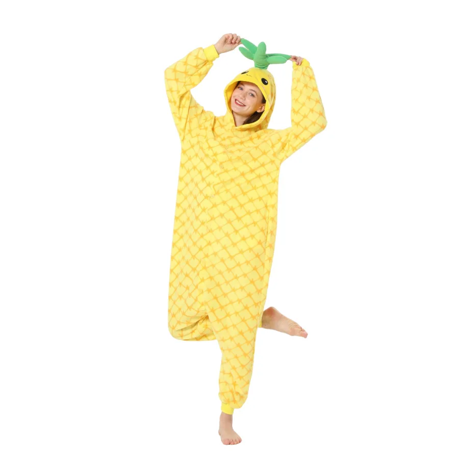 Cosplay Pineapple One-piece Ho - огляд і ціна Yellow Winter Clothing